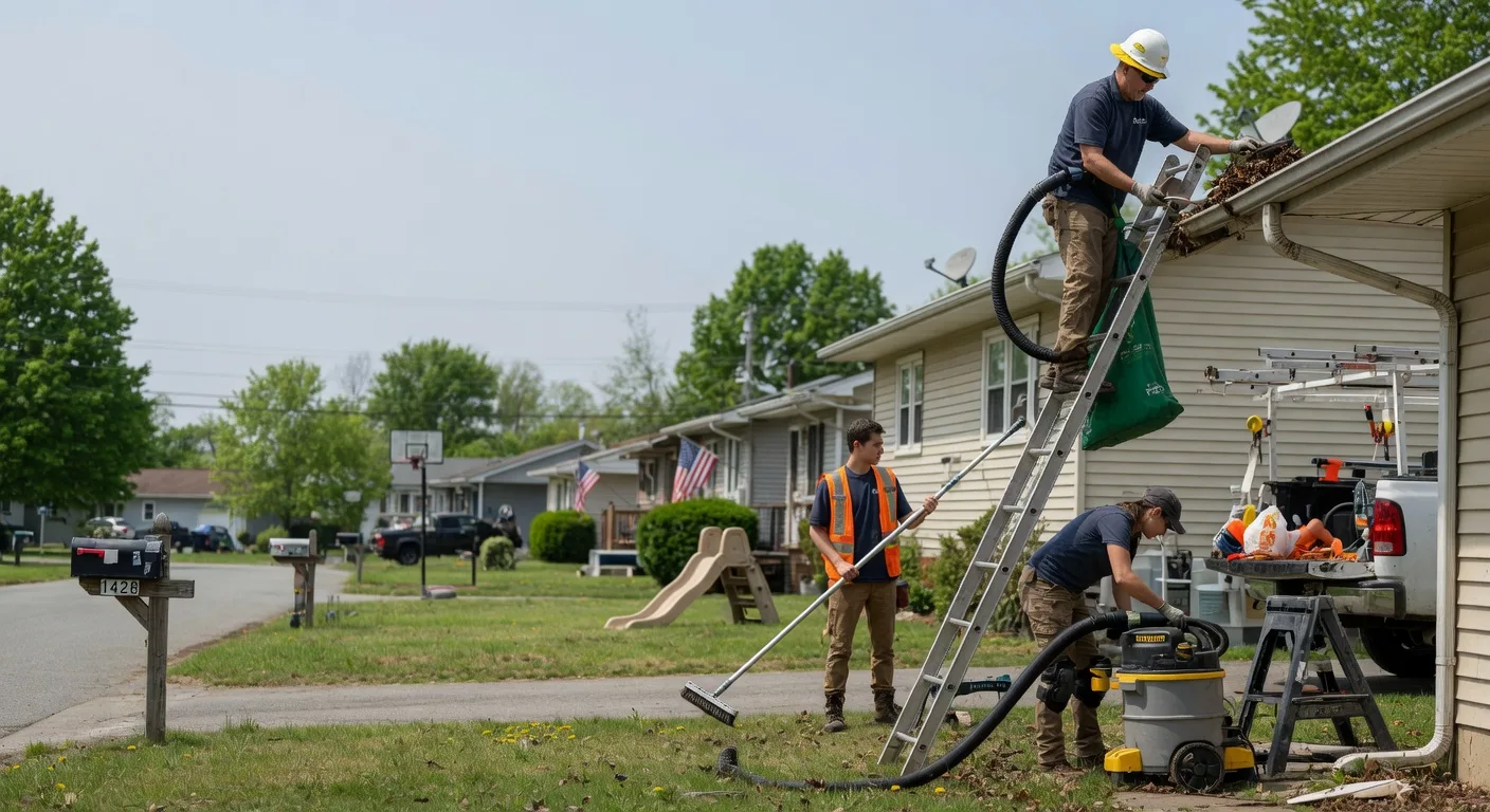 Gutter Installation in Carmichaels, PA near me